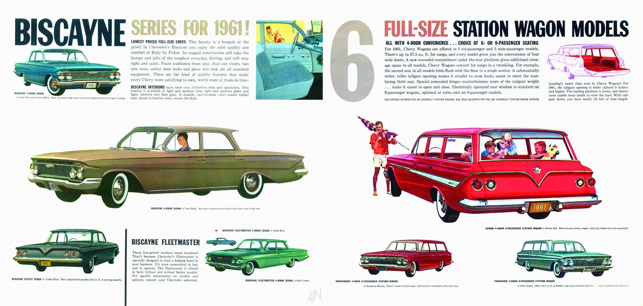 1961 Chevrolet Prestige Brochure Page 9